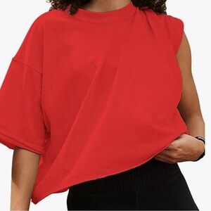 Red Cropped Top